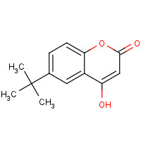 186255-65-2 6-TERT-BUTYL-4-HYDROXY-2H-CHROMEN-2-ONE chemical structure