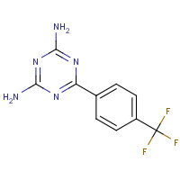 186834-97-9 2,4-DIAMINO-6-[4-(TRIFLUOROMETHYL)PHENYL]-1,3,5-TRIAZINE chemical structure