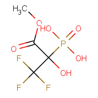 187653-39-0 3,3,3-TRIFLUORO-2-HYDROXY-2-PHOSPHONOPROPIONIC ACID METHYL ESTER chemical structure