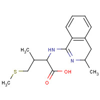 187884-93-1 2-(3,3-DIMETHYL-3,4-DIHYDRO-ISOQUINOLIN-1-YLAMINO)-4-METHYLSULFANYLBUTYRIC ACID chemical structure