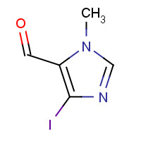 189014-13-9 4-IODO-1-METHYL-1H-IMIDAZOLE-5-CARBOXALDEHYDE chemical structure