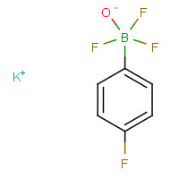 192863-35-7 POTASSIUM 4-FLUOROPHENYLTRIFLUOROBORATE chemical structure