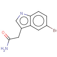 196081-79-5 5-BROMOINDOLE-3-ACETAMIDE chemical structure