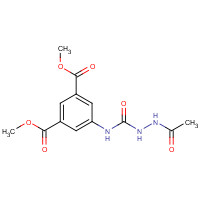 196408-37-4 1-ACETYL-4-[3,5-BIS(METHOXYCARBONYL)PHENYL]-SEMICARBAZIDE chemical structure