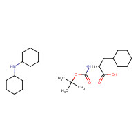 198470-07-4 BOC-D-CHA-OH DCHA chemical structure