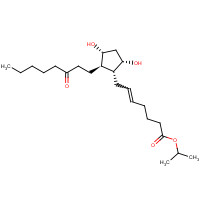 199920-18-8 13,14-DIHYDRO-15-KETO PROSTAGLANDIN F2ALPHA ISOPROPYL ESTER chemical structure