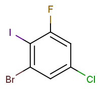 201849-16-3 1-Bromo-5-chloro-3-fluoro-2-iodobenzene chemical structure