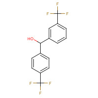 203915-48-4 3,4'-BIS(TRIFLUOROMETHYL)BENZHYDROL chemical structure