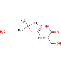 204191-40-2 BOC-SER-OH H2O chemical structure