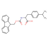 204384-73-6 (S)-2-(9H-FLUOREN-9-YLMETHOXYCARBONYLAMINO)-3-(4-ISOPROPYL-PHENYL)-PROPIONIC ACID chemical structure