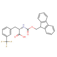 205526-28-9 FMOC-D-3-Trifluoromethylphe chemical structure