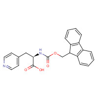 205528-30-9 Fmoc-3-(4-pyridyl)-D-alanine chemical structure