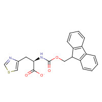 205528-33-2 FMOC-D-4-THIAZOLYLALANINE chemical structure
