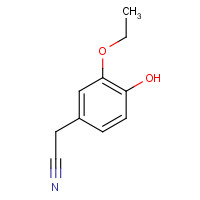 205748-01-2 3-ETHOXY-4-HYDROXYPHENYLACETONITRILE chemical structure