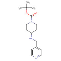 206274-24-0 1-N-BOC-4-(4-PYRIDYLMETHYLAMINO)PIPERIDINE chemical structure