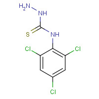 206761-89-9 4-(2,4,6-TRICHLOROPHENYL)-3-THIOSEMICARBAZIDE chemical structure