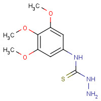 206762-46-1 4-(3,4,5-TRIMETHOXYPHENYL)-3-THIOSEMICARBAZIDE chemical structure