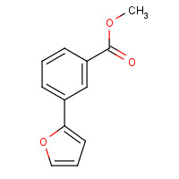 207845-31-6 3-FURAN-2-YL-BENZOIC ACID METHYL ESTER chemical structure