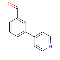 208190-04-9 3-Pyrid-4-ylbenzaldehyde chemical structure