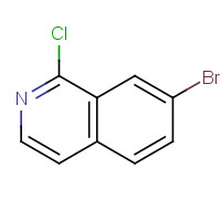 215453-51-3 7-BROMO-1-CHLOROISOQUINOLINE chemical structure
