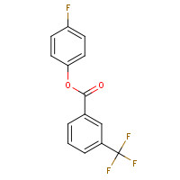 218929-27-2 4-FLUOROPHENYL 3-(TRIFLUOROMETHYL)BENZOATE chemical structure
