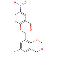 219539-02-3 2-[(6-CHLORO-4H-1,3-BENZODIOXIN-8-YL)METHOXY]-5-NITROBENZALDEHYDE chemical structure