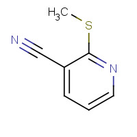 219766-02-6 2-(METHYLTHIO)NICOTINONITRILE chemical structure
