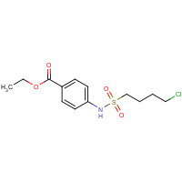 219793-79-0 ETHYL 4-([(4-CHLOROBUTYL)SULFONYL]AMINO)BENZOATE chemical structure