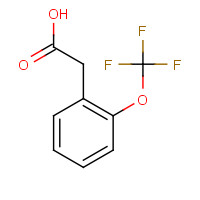 220239-67-8 2-(Trifluoromethoxy)phenylacetic acid chemical structure