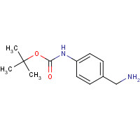 220298-96-4 tert-Butyl N-[4-(aminomethyl)phenyl]carbamate chemical structure