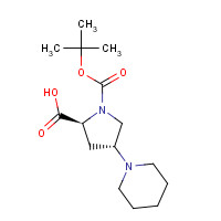 221352-39-2 L-N-[(4'-BOC)PIPERIDINO]PROLINE chemical structure