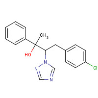 224047-41-0 1-[2-(4-CHLOROPHENYL)-1-(1-HYDROXY-1-PHENYLETHYL)ETHYL]-1,2,4-TRIAZOLE chemical structure