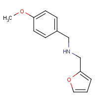 225236-03-3 FURAN-2-YLMETHYL-(4-METHOXY-BENZYL)-AMINE chemical structure