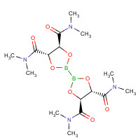 230299-42-0 BIS(N,N,N',N'-TETRAMETHYL-D-TARTRAMIDEGLYCOLATO)DIBORON chemical structure