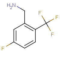 231291-14-8 5-Fluoro-2-(trifluoromethyl)benzylamine chemical structure