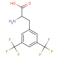 237076-69-6 3,5-BIS(TRIFLUOROMETHYL)-DL-PHENYLALANINE chemical structure
