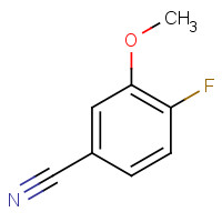 243128-37-2 4-Fluoro-3-methoxybenzonitrile chemical structure