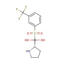 251096-97-6 1-(3-(TRIFLUOROMETHYL)BENZENESULFONYL)PROLINE chemical structure
