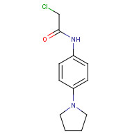 251097-15-1 2-CHLORO-N-(4-PYRROLIDIN-1-YL-PHENYL)-ACETAMIDE chemical structure