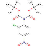 252019-65-1 N,N-DIBOC-2-CHLORO-4-NITROANILINE chemical structure