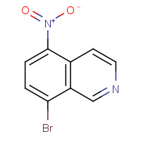 252861-41-9 8-BROMO-5-NITRO-ISOQUINOLINE chemical structure