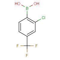 254993-59-4 2-Chloro-4-trifluoromethylphenylboronic acid chemical structure
