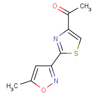 263897-90-1 1-[2-(5-METHYL-3-ISOXAZOLYL)-1,3-THIAZOL-4-YL]-1-ETHANONE chemical structure