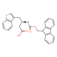 269396-51-2 FMOC-(R)-3-AMINO-4-(3-BENZOTHIENYL)-BUTYRIC ACID chemical structure