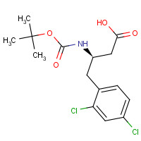 269396-53-4 BOC-(R)-3-AMINO-4-(2,4-DICHLORO-PHENYL)-BUTYRIC ACID chemical structure