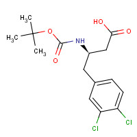 269396-56-7 BOC-(R)-3-AMINO-4-(3,4-DICHLORO-PHENYL)-BUTYRIC ACID chemical structure