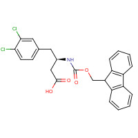 269396-57-8 FMOC-(R)-3-AMINO-4-(3,4-DICHLORO-PHENYL)-BUTYRIC ACID chemical structure