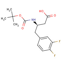 269396-59-0 BOC-(R)-3-AMINO-4-(3,4-DIFLUORO-PHENYL)-BUTYRIC ACID chemical structure