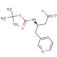 269396-65-8 BOC-(R)-3-AMINO-4-(3-PYRIDYL)-BUTYRIC ACID chemical structure