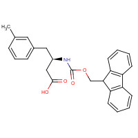 269398-84-7 FMOC-(R)-3-AMINO-4-(3-METHYL-PHENYL)-BUTYRIC ACID chemical structure